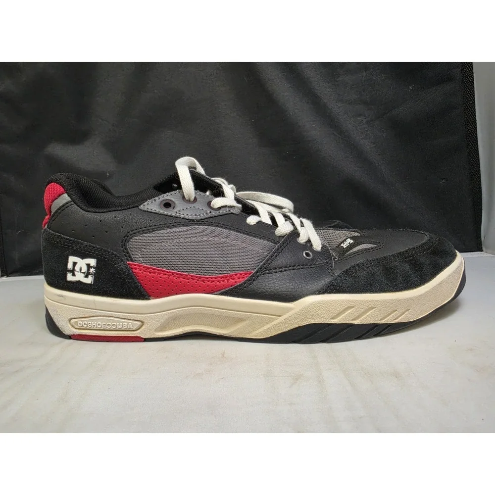 DC Shoe Co Lynx Zero Size 12 Red/Grey/Black/White ADYS100473 Skater Shoes